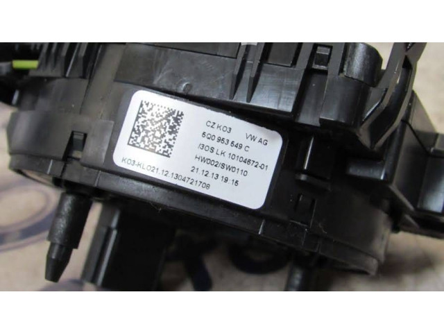 Подрулевой шлейф SRS 5Q0953549C, HW002SW0110 Volkswagen Golf VII