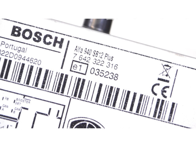 Радио/ проигрыватель CD/DVD / навигация    7642322316   Alfa Romeo Giulietta