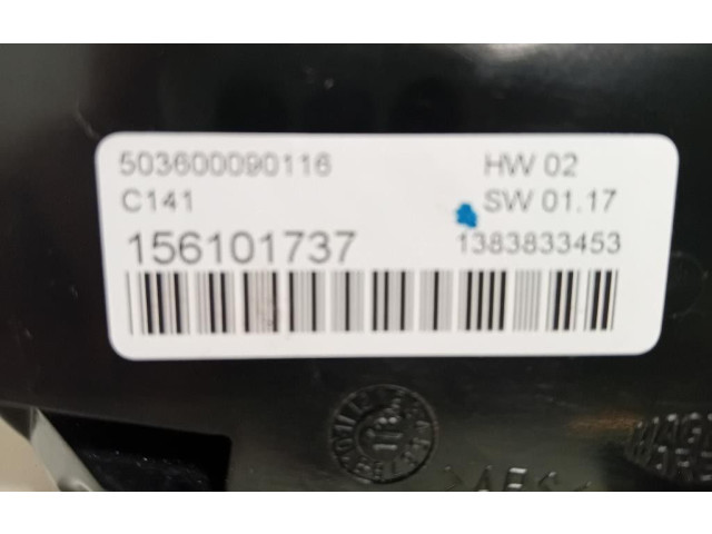 Блок управления климат-контролем 156099234, 156099234 Alfa Romeo Giulietta