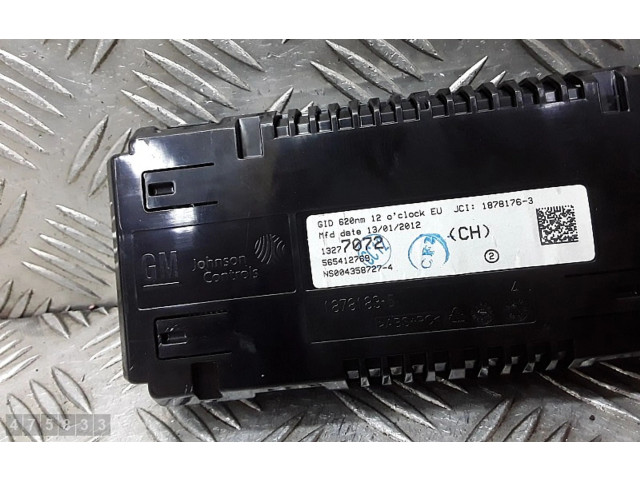 Дисплей 13277072 Opel Meriva B