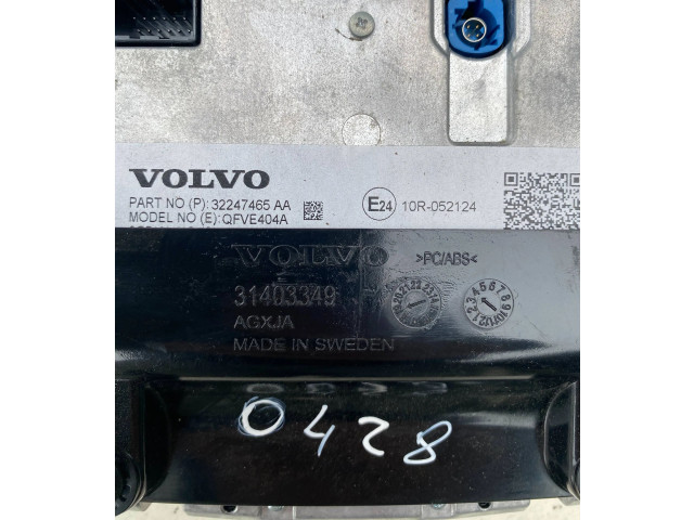 Дисплей    31403349, 10R052124   Volvo XC90