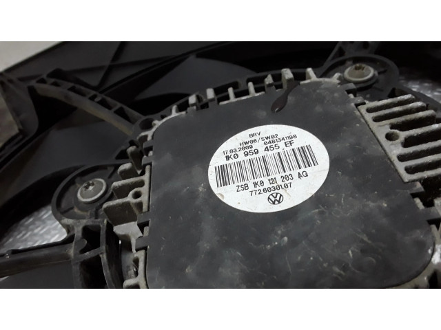 Вентилятор радиатора     1K0959455EF    Seat Toledo III (5P) 1.9