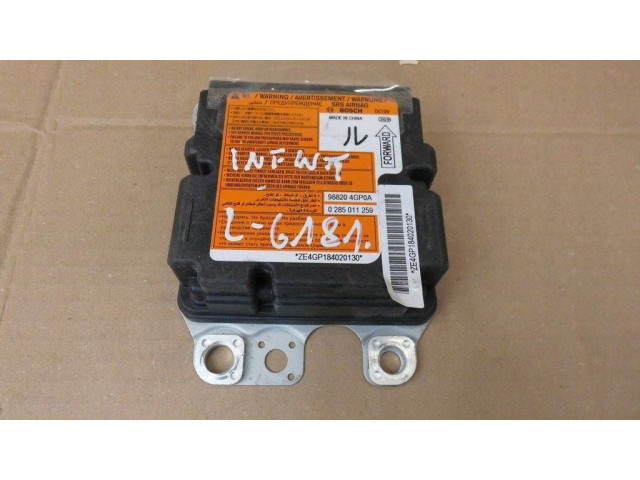 Блок подушек безопасности 988204GP0A Infiniti Q50