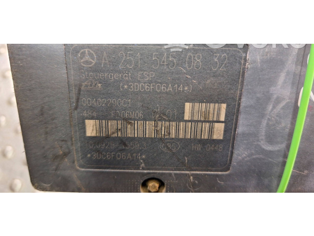 Блок АБС A2515450832, A1644311912   Mercedes-Benz  ML W164  2005 - 2011 года