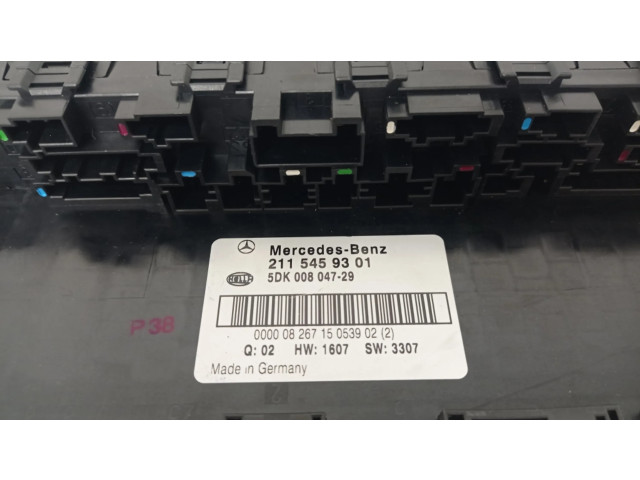 Pojistková skříňka A2115459301 Mercedes-Benz CLS C219 2009