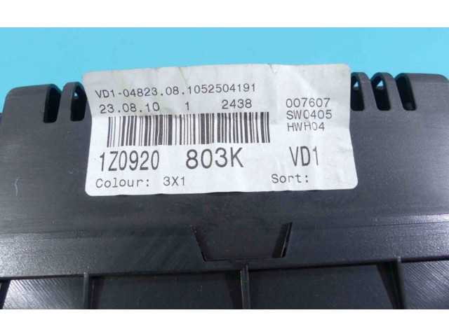 Панель приборов 1Z0920803K, IMPRK1234996   Skoda Octavia Mk2 (1Z)       