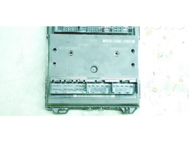 Блок комфорта 6Q1937049D Skoda Fabia Mk1 (6Y)