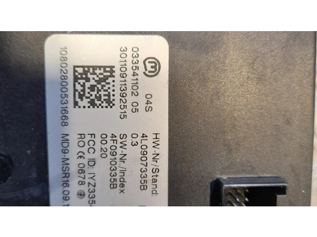 Блок управления 4L0907335B Audi Q7 4L