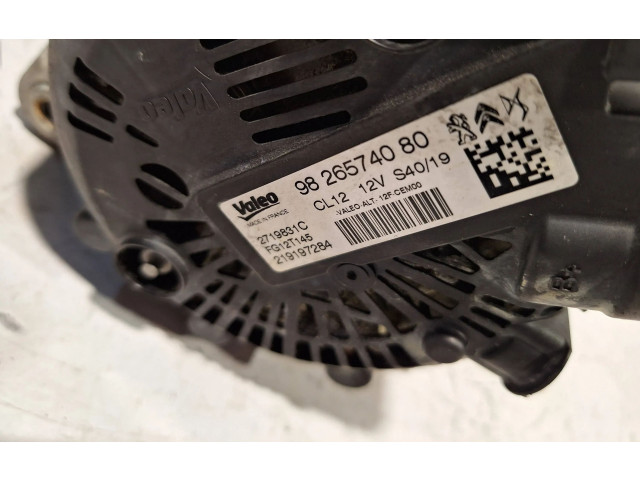 Генератор 9826574080 Peugeot 2008 I