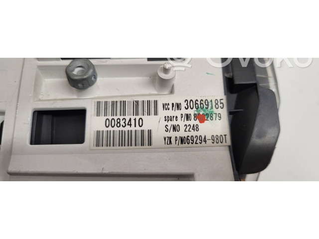 Спидометр (приборный щиток) 30669185, 0083410   Volvo V50    