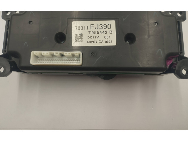 Блок управления климат-контролем 72311FJ390, T955442B Subaru XV I
