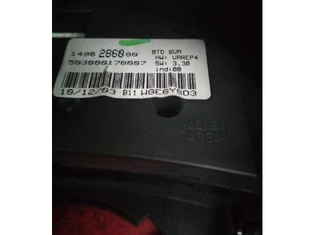 Přístrojová deska  Lancia Phedra 2006 1496286080  