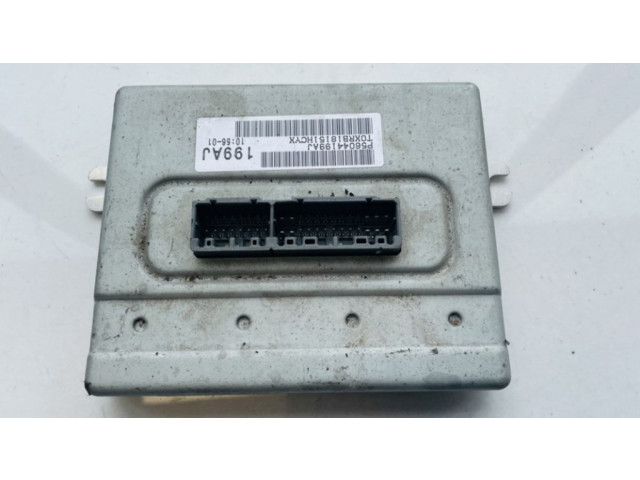 Блок управления коробкой передач p56044199aj, 199aj t0xrb18151hcyx Jeep Grand Cherokee (WK)