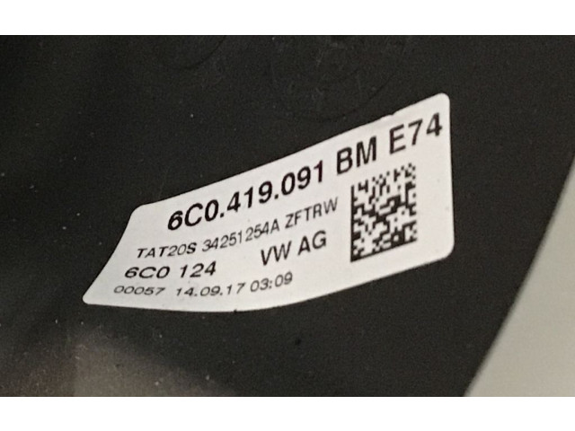 Руль Volkswagen Touran II  2010 - 2016 года 6C0419091BM      