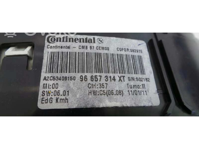 Панель приборов 96657314XT, E3-B2-34-4 Citroen C4 II