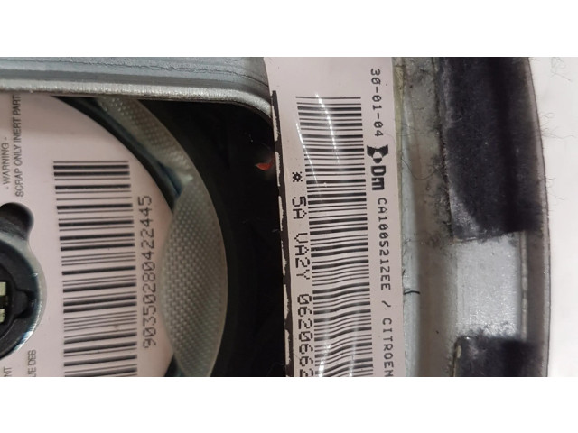 Подушка безопасности водителя 90350280422445, 96380009ZE   Citroen C2