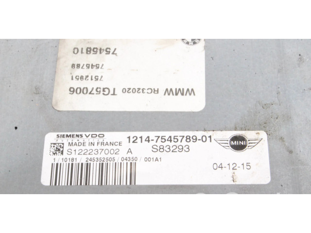 Блок управления двигателя 7545789, 12147545789   Mini One - Cooper R50 - 53