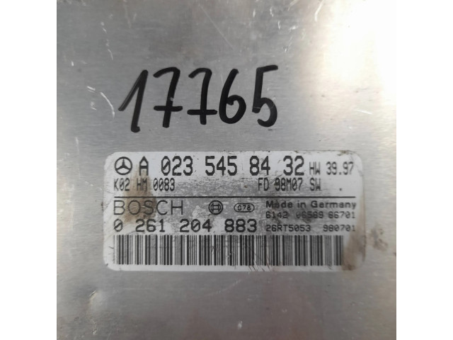 Řídící jednotka A0235458432, 0261204883   Mercedes-Benz E W210 2001