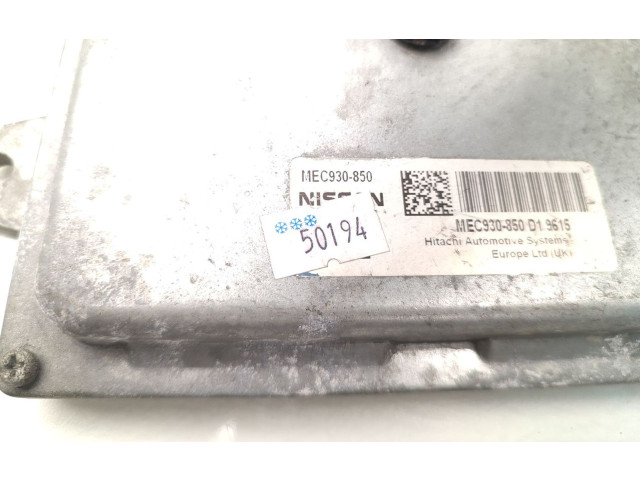 Řídící jednotka MEC930-850, MEC930-850D19615 Nissan Note (E11) 2009