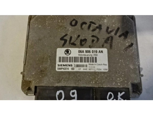 Блок управления двигателя 06A906019AN   Skoda Octavia Mk1 (1U)