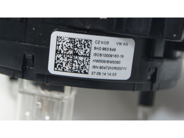 Подрулевой шлейф SRS 5K0953549, 1K5953507N   Volkswagen Caddy