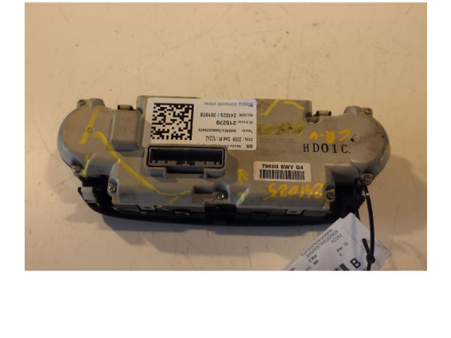 Блок управления климат-контролем 79600SWYG4 Honda CR-V