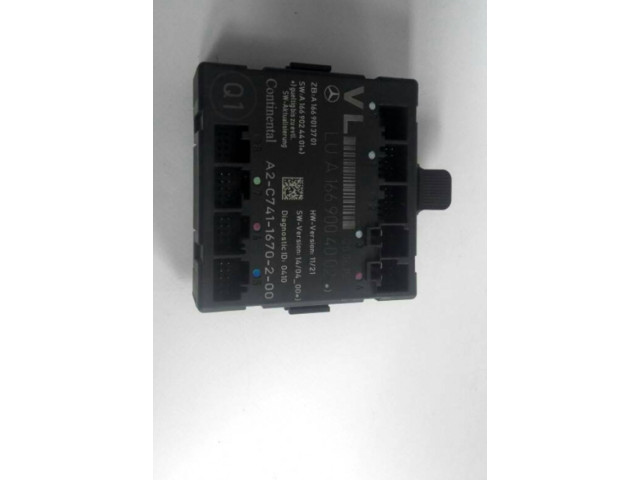 Блок комфорта A1669013701   Mercedes-Benz A W176   