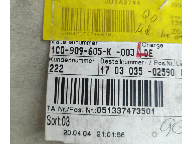 Блок подушек безопасности 1C0909605K Skoda Fabia Mk1 (6Y)