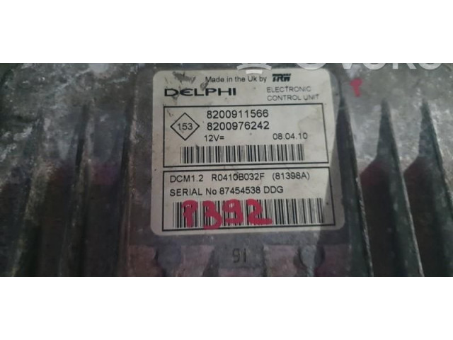 Блок управления двигателем Блок управления 8200911566, 8200976242.   Renault Twingo II
