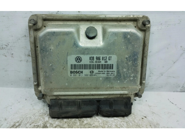 Блок управления 0281011322   Volkswagen Lupo
