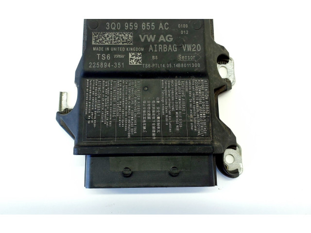 Блок подушек безопасности 3Q0959655AC   Skoda Octavia Mk3 (5E)