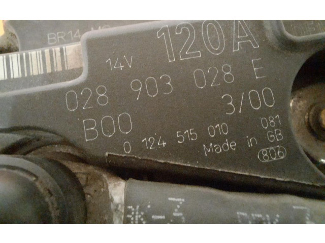 Генератор 028903028E, 028903028E   Audi A3 S3 8L      