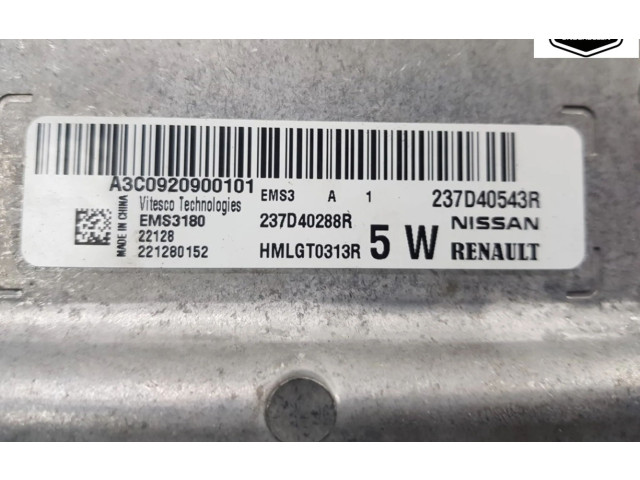 Блок управления двигателя 237D40543R, 237D40288R Dacia Spring