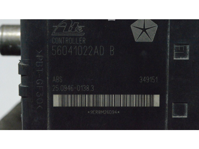 Блок управления АБС 5604022AD   Jeep Grand Cherokee (WJ)
