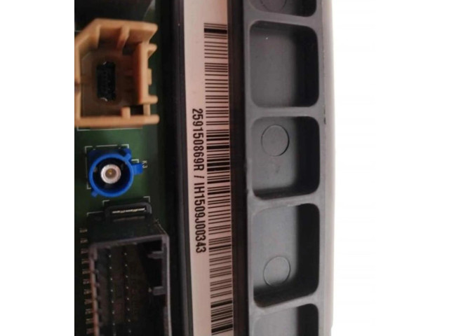 Pojistková skříňka Экран/ дисплей / маленький экран 259150869R   Renault Kangoo II 2020