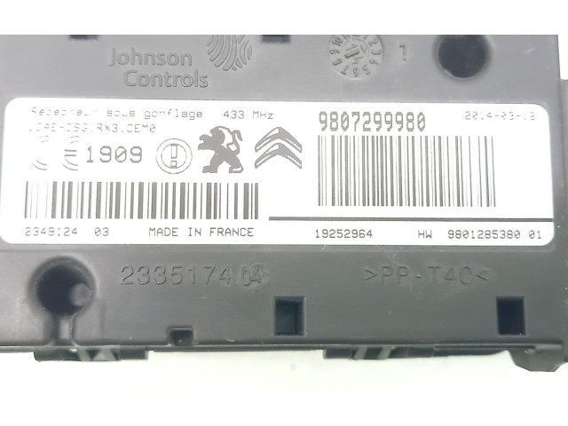 Блок управления 9807299980   Peugeot 5008