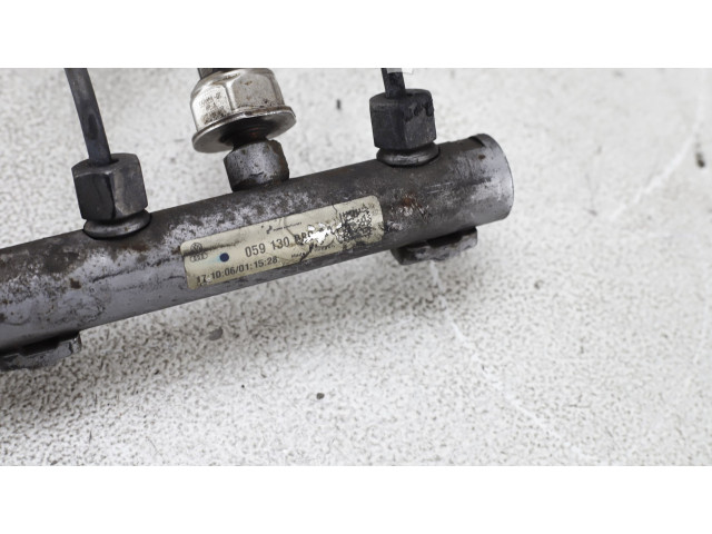 Топливная рампа 059130089AA, 059130089AA Audi A6 S6 C6 4F для двигателя BPP