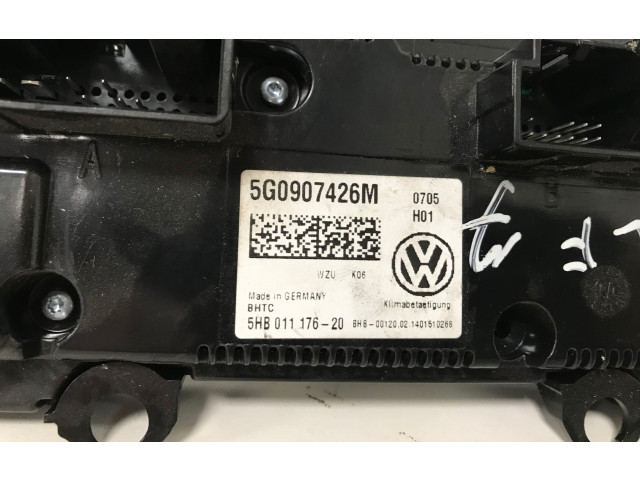 Блок управления климат-контролем 5G0907426M, 5HB011176   Volkswagen Golf VII