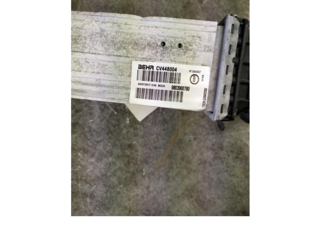 Интеркулер  9803900780   Peugeot 2008 I 