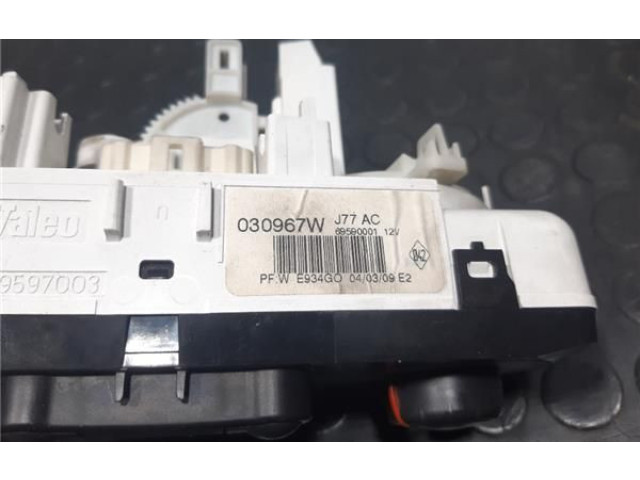 Блок управления климат-контролем 030967W, 69590001   Renault Clio III