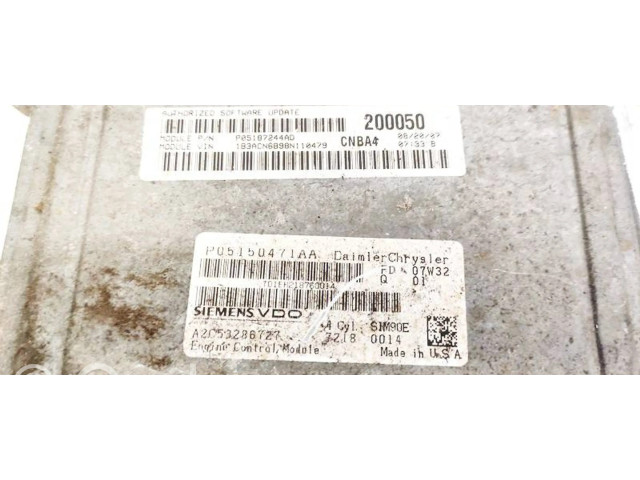 Řídící jednotka P05150471AA, A2C53286727 Dodge Avenger 2008