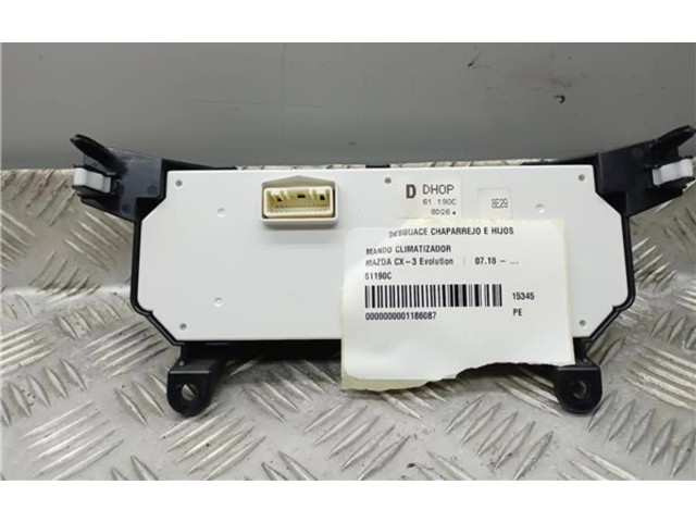 Блок управления климат-контролем 61190C, 61190C8D26 Mazda CX-3