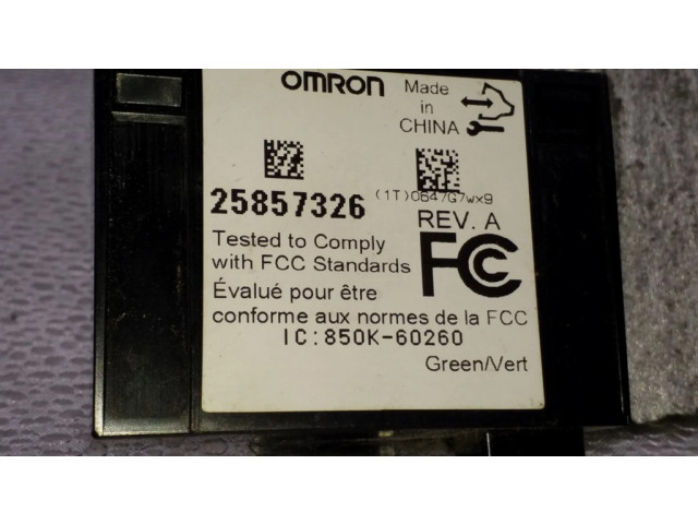 Блок управления 25857326, 850K60260   Chevrolet Captiva