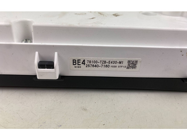 Панель приборов 78100-TZB-E430-M1, 78100TZBE430M1   Honda Jazz       