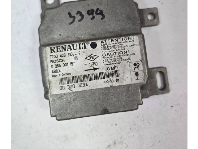 Блок подушек безопасности 7700428310, 003004031 Renault Clio II