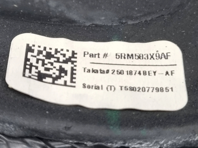 Volant Chrysler Pacifica 2017 5RM583X9AF, 2501874BEY