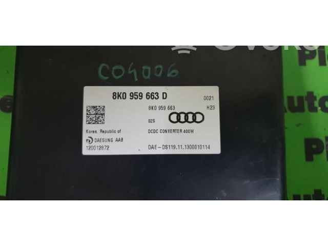 Блок комфорта 8K0959663D, 8K0959663D. Audi A6 C7