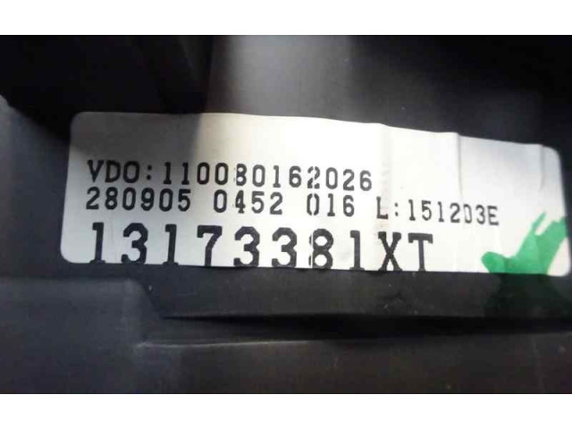 Панель приборов 13173381XT, 110080162026   Opel Meriva A       