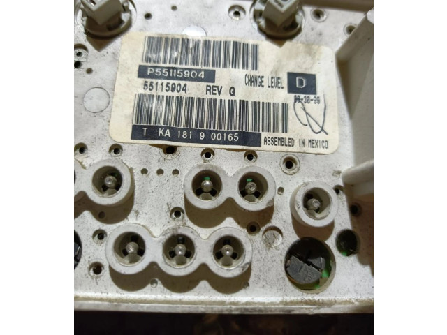 Блок управления климат-контролем 55115904   Jeep Grand Cherokee (WJ)