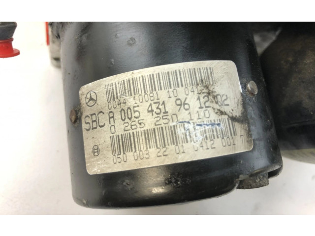 Блок АБС 0265250110, A0094312612 Mercedes-Benz SL R230 2001 - 2012 года